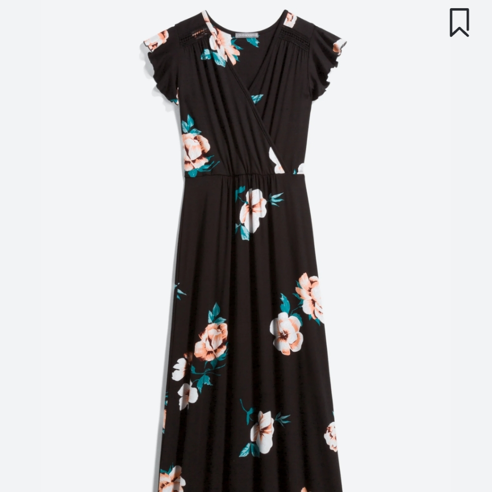 Loveappella Torri Knit Maxi Dress